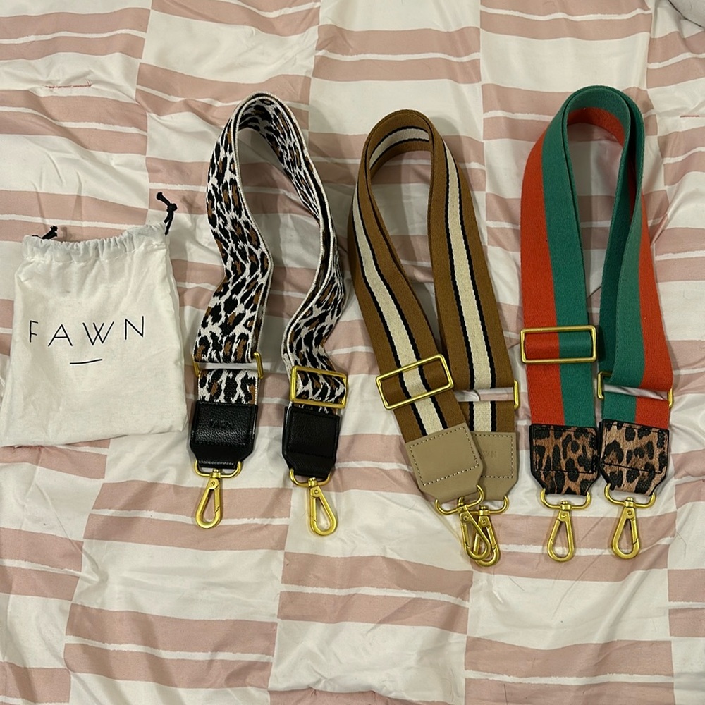 Three Fawn Design Crossbody straps